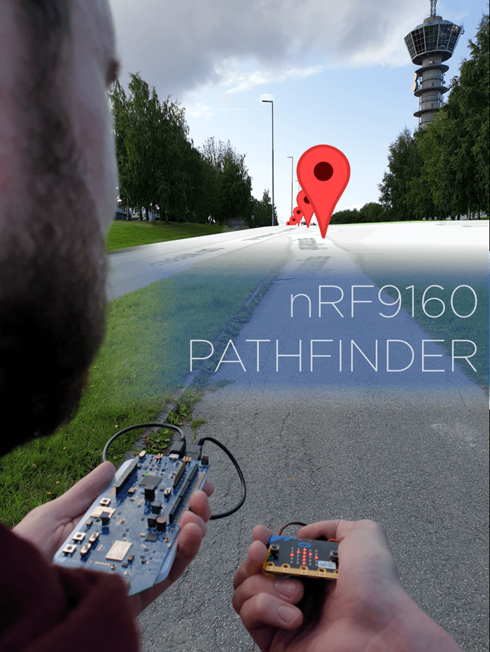 nRF9160 pathfinder project promo