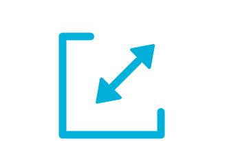 Highly scalable.png Scalable icon