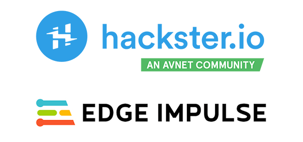 hackster and edge ipulse logos