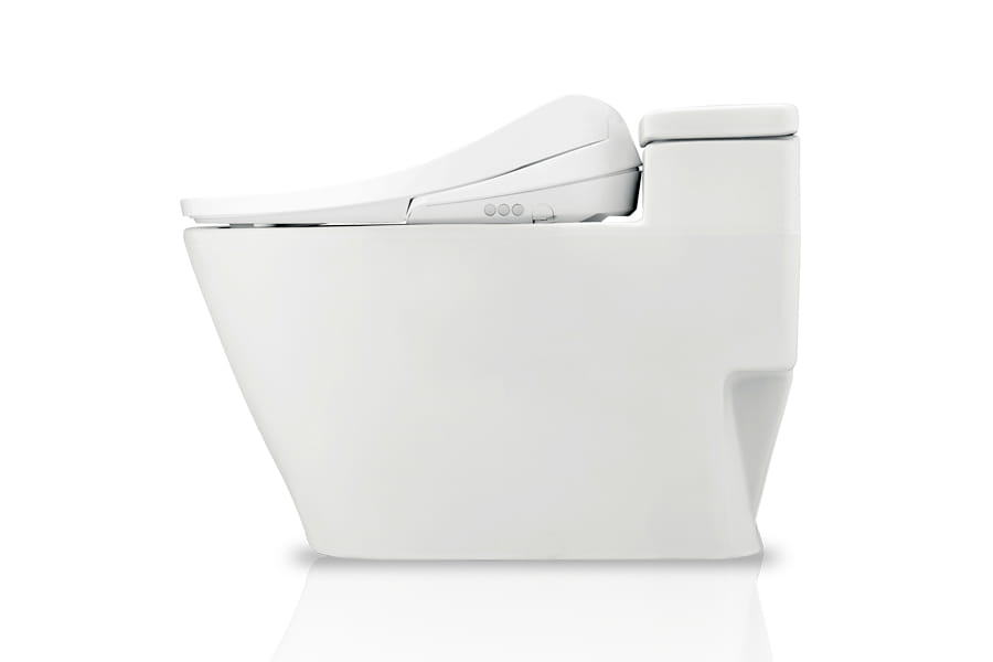 Bluetooth Low Energy smart bidet seat provides convenient wireless