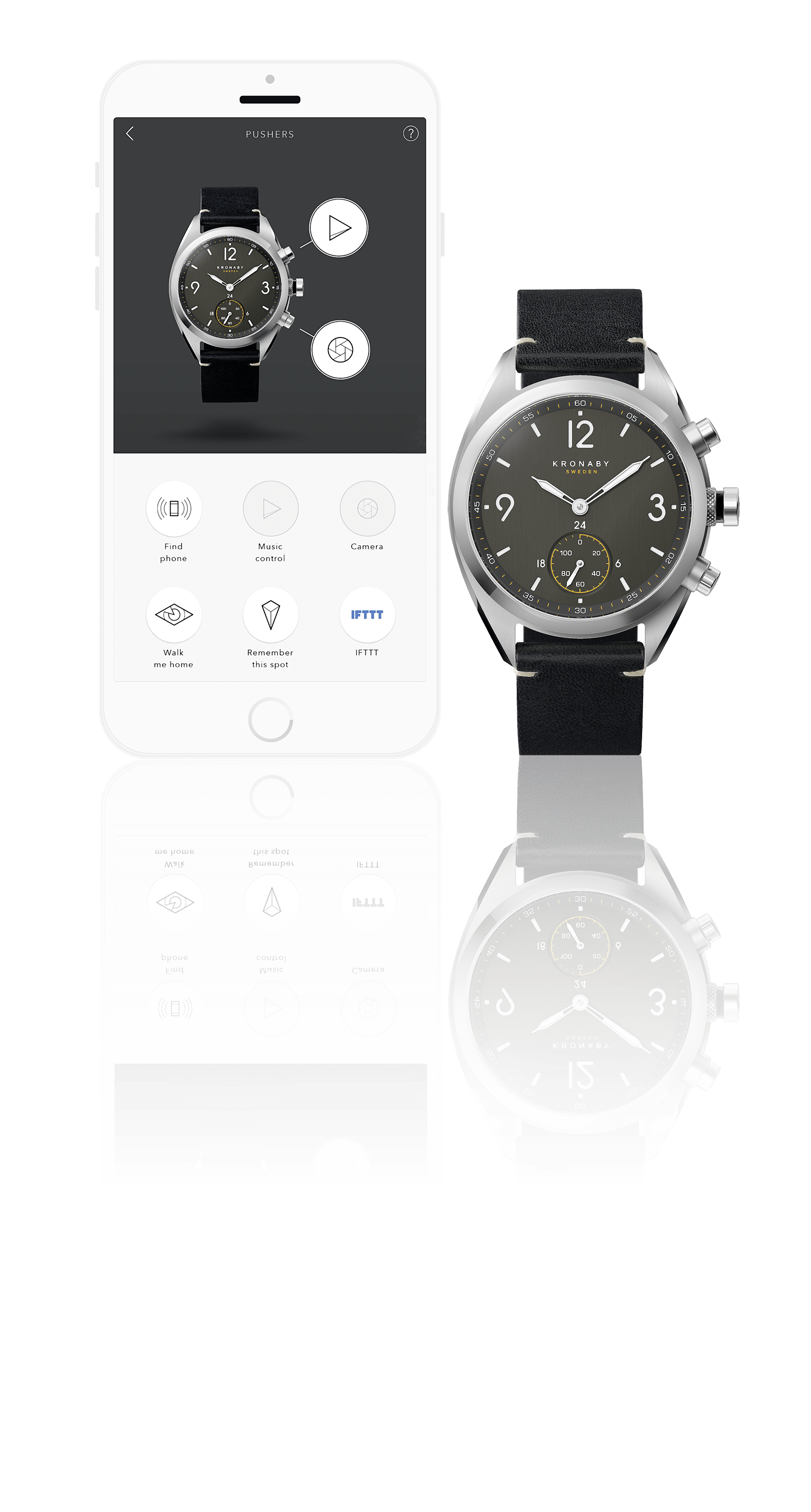 Kronaby hybrid smartwatch