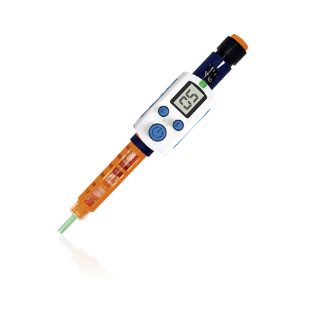 CLIPSULIN attached to insulin pen