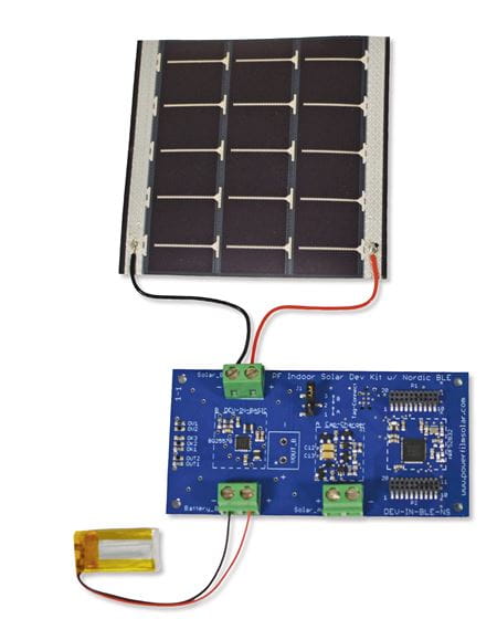 Indoor Solar Development Kit with Nordic BLE