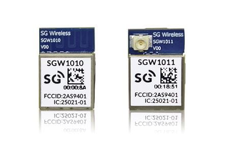 SG Wireless’ SGW1010 and SGW1011 modules 