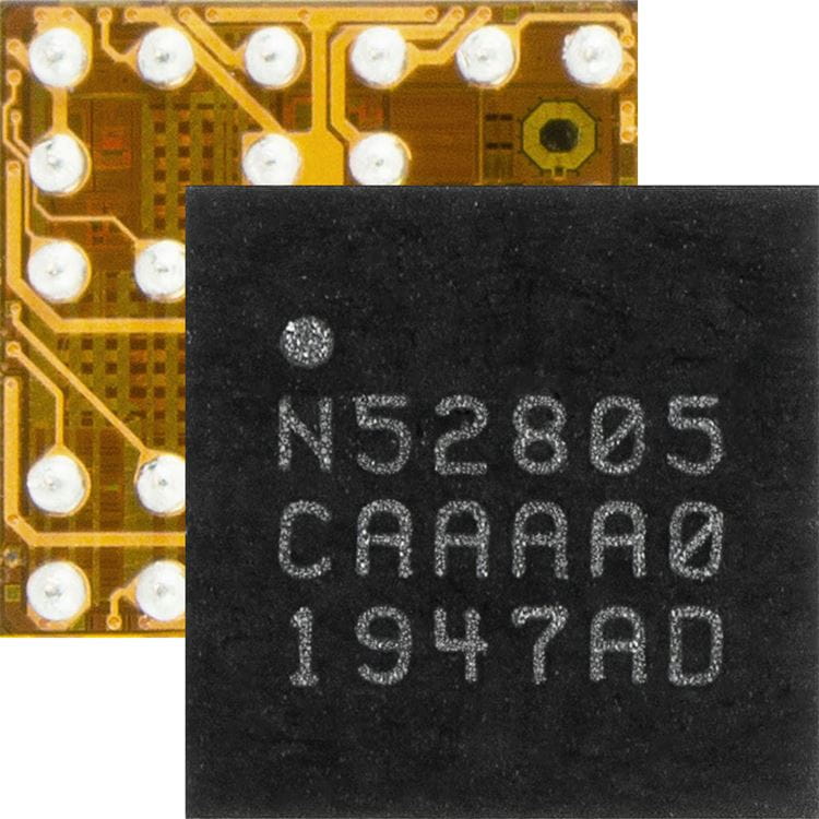 nRF52805 front back image