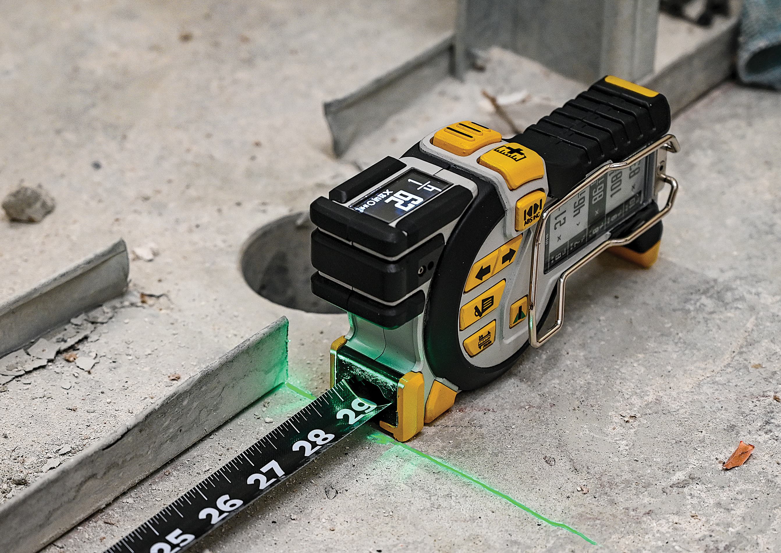 Bluetooth Low Energy smart tape measure provides highly accurate