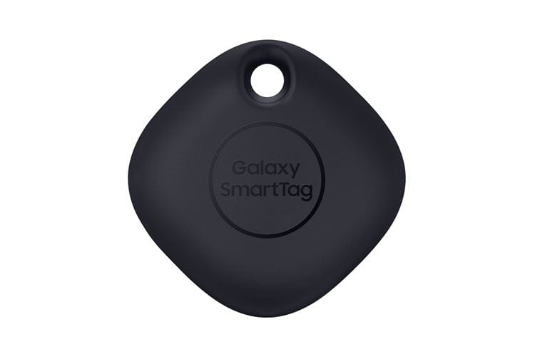 Black Galaxy smart tag on white background