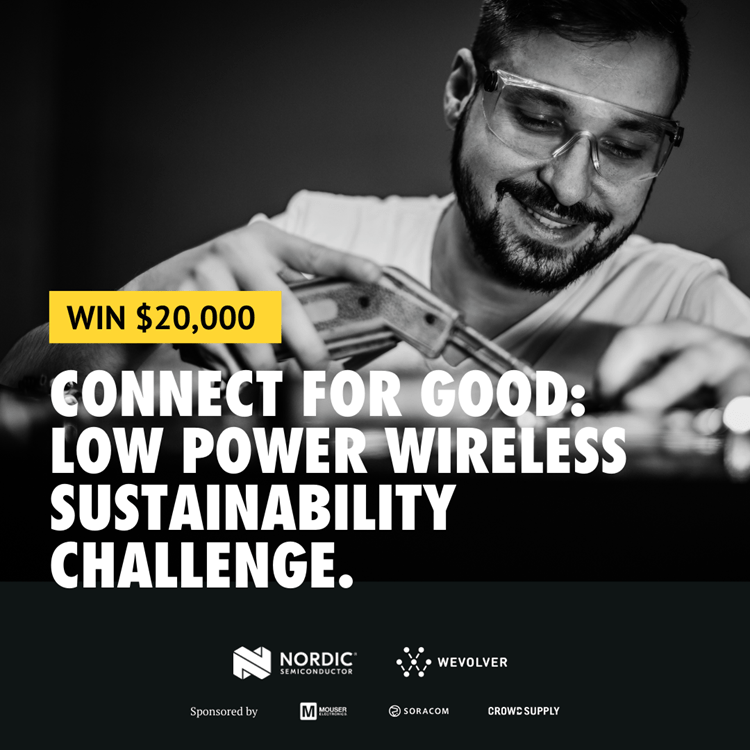 Connect for Good Challenge with Wevolver and Nordic Semiconductor