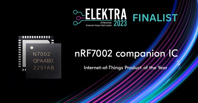 Nordic Semiconductor's nRF7002 Wi-Fi 6 companion IC shortlisted for ...