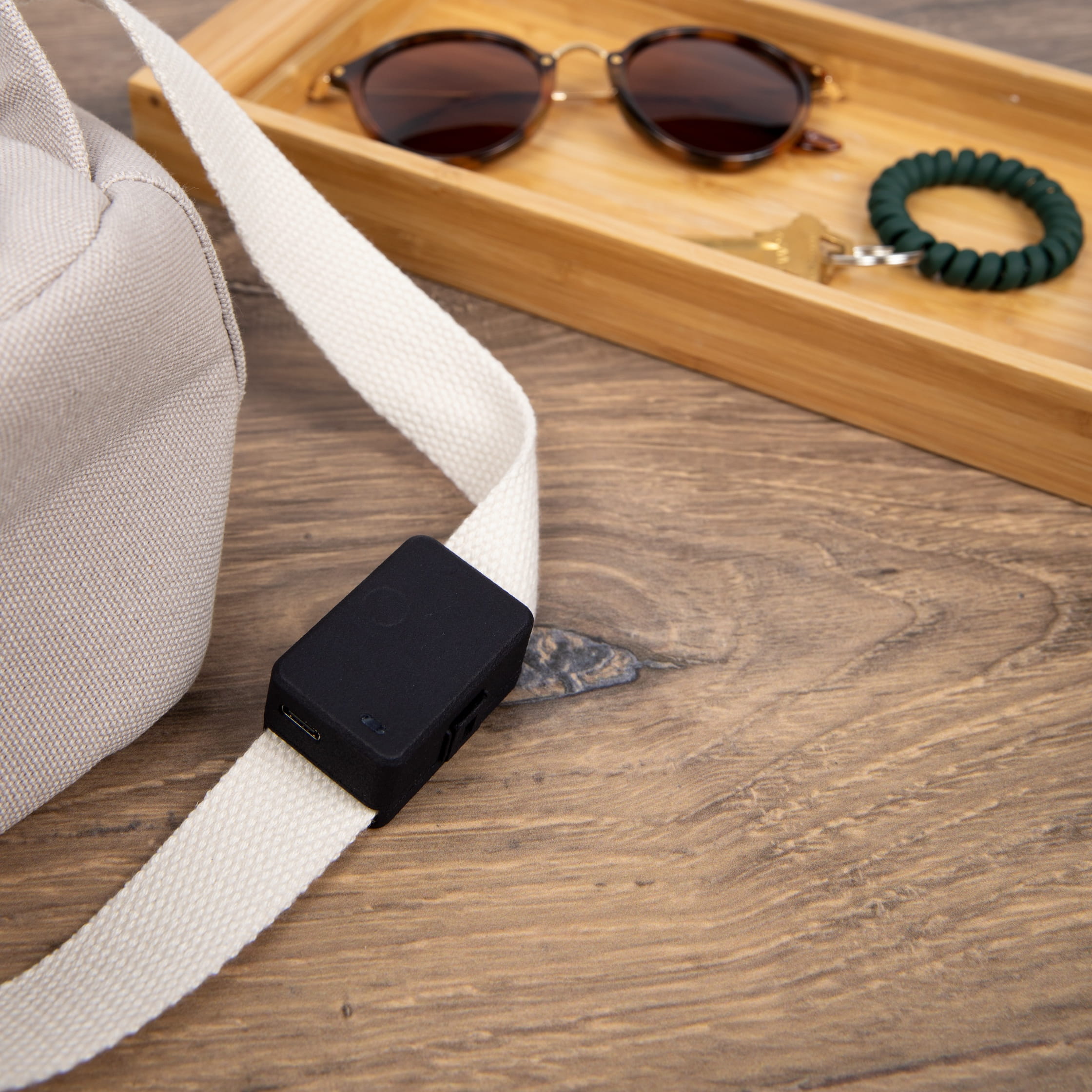 a pair of sunglasses on a table