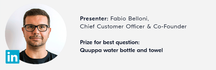 Fabio Belloni, LinkedIn