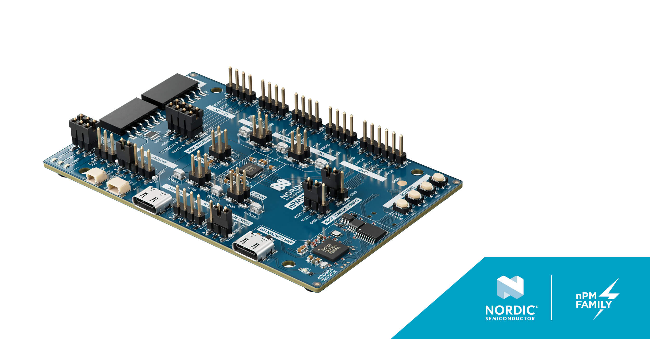 nPM1300 Evaluation Kit - nordicsemi.com