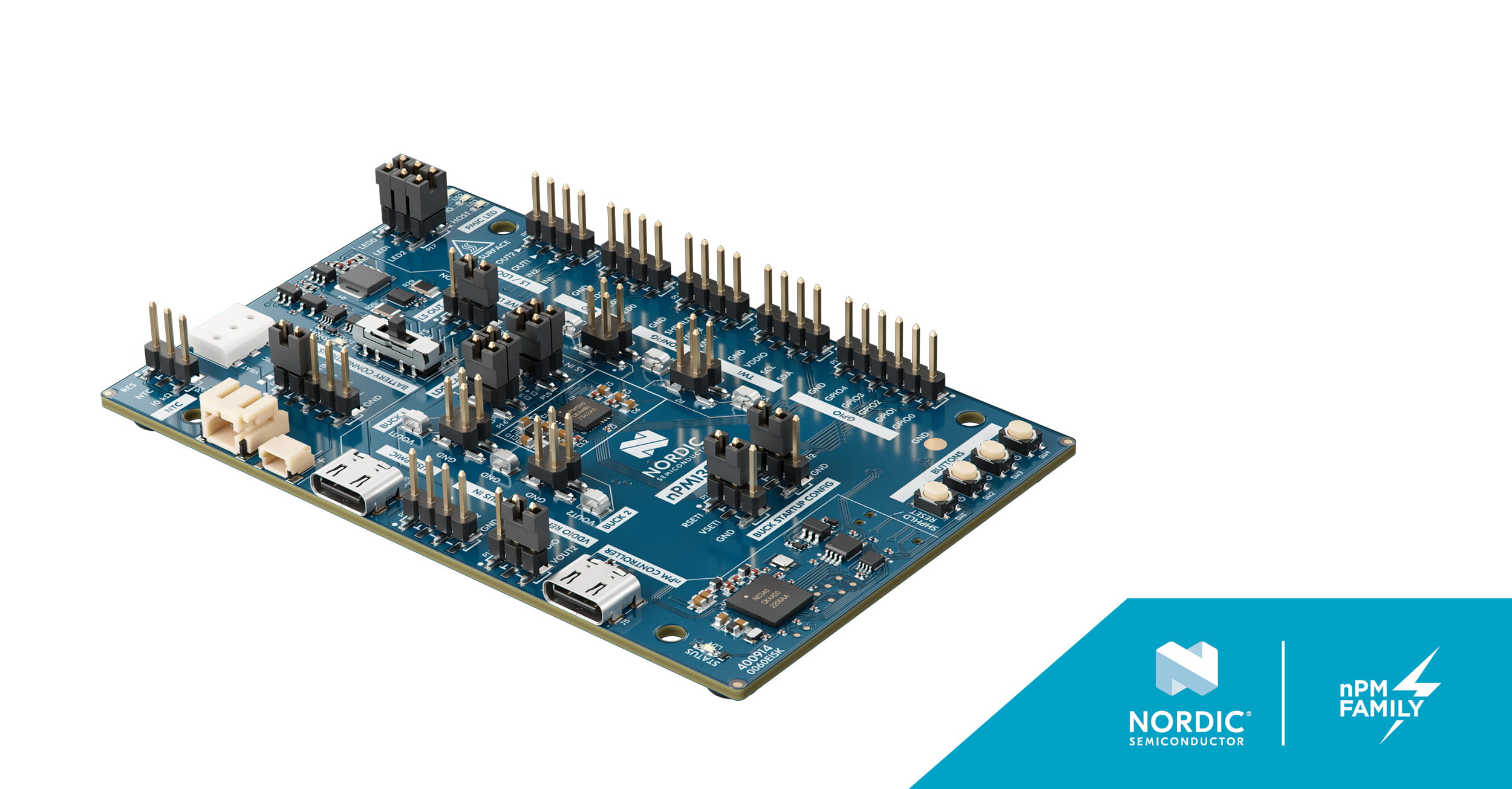 nPM1304 Evaluation Kit - nordicsemi.com