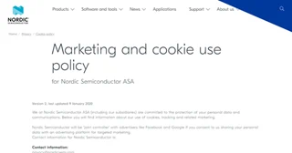Marketing and cookie us epolicy