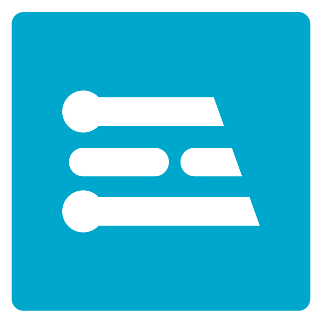 Edge Impulses logo in white on a nordic blue background