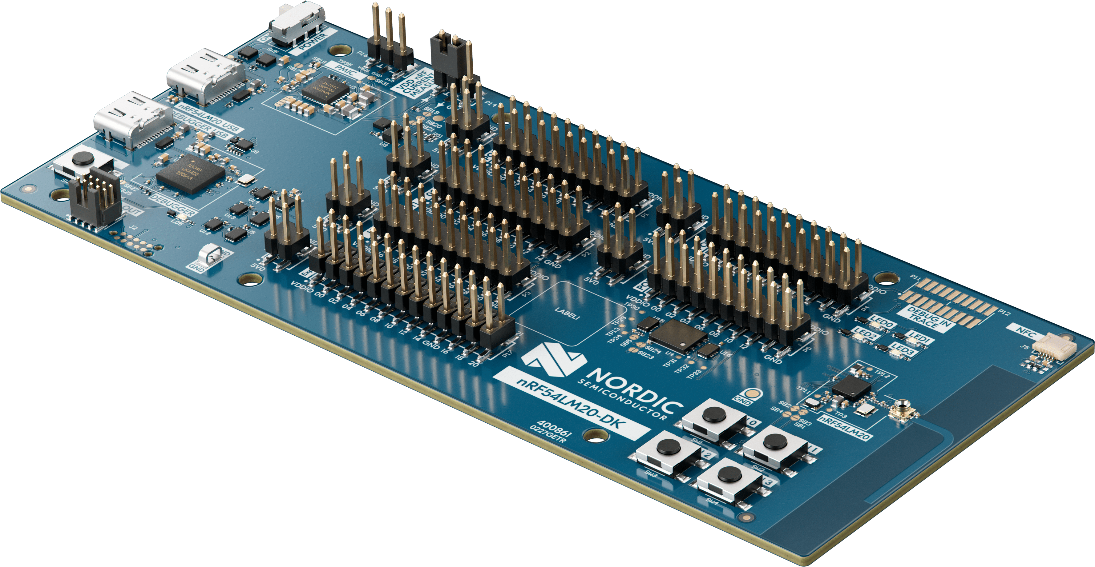 nRF54LM20 DK perspective