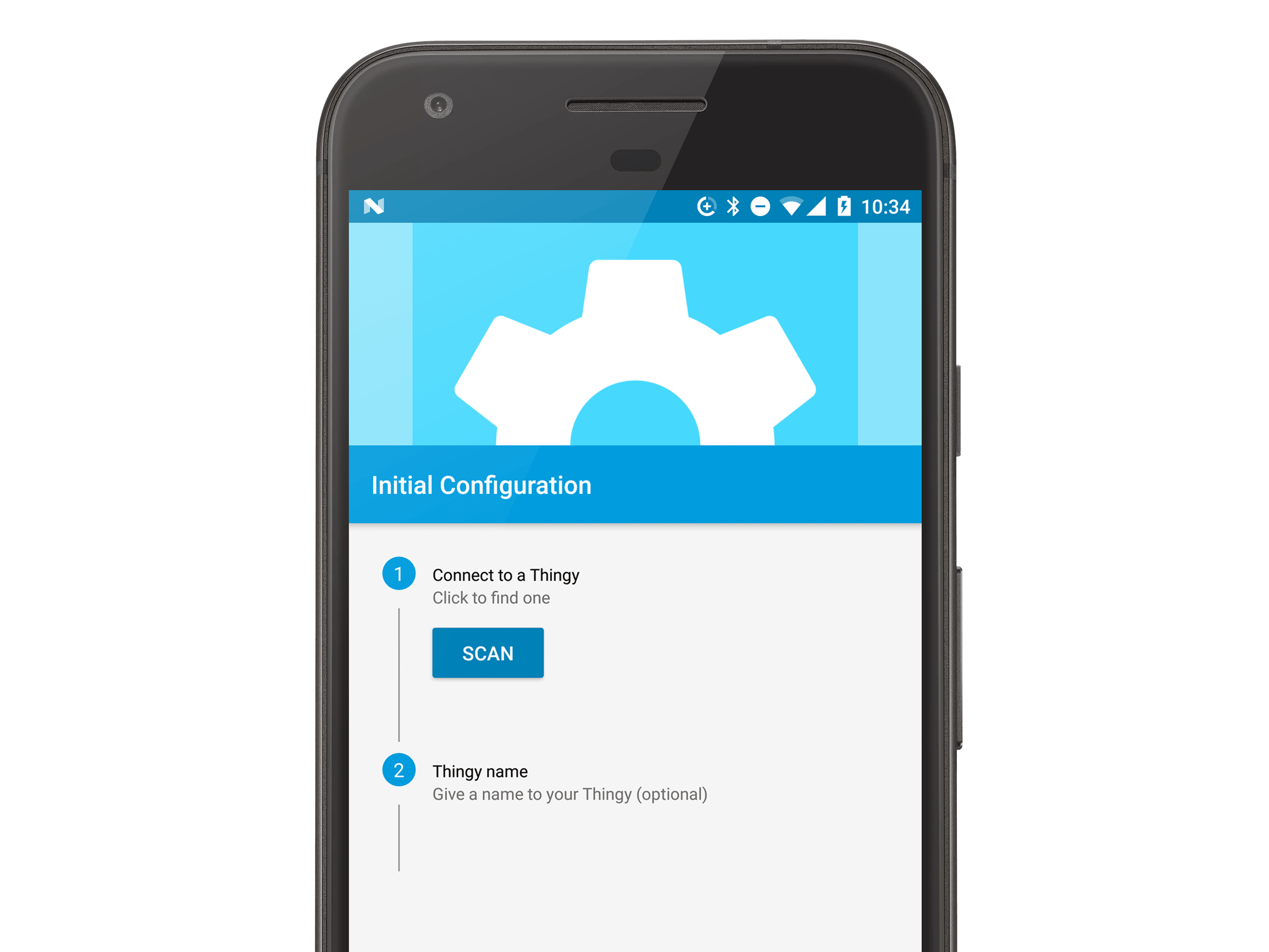 Getting started with Thingy