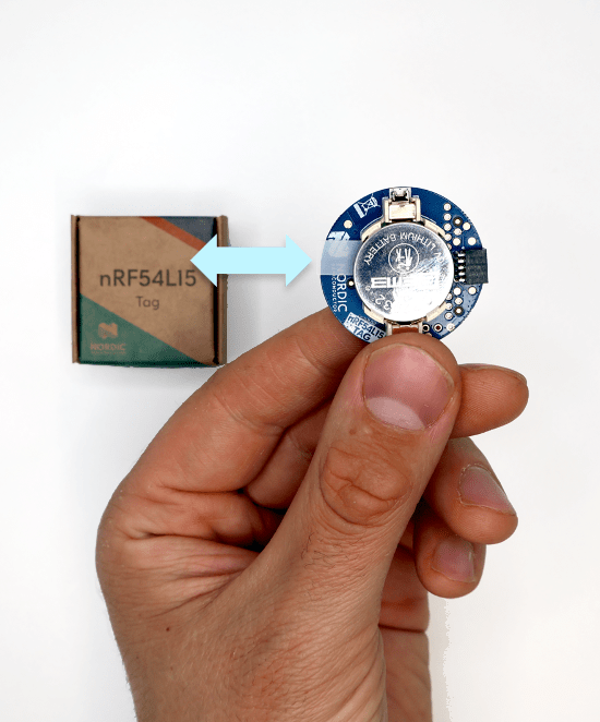 Get Started with nRF54L15 Tag Step1