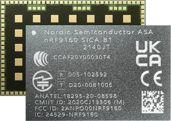 nRF9160 SiP Stacked